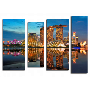 Модульная картина Сингапур
