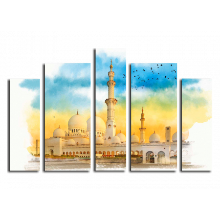 Модульная картина Мечеть. Картина
